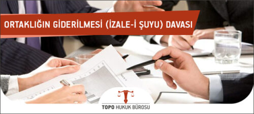 ortakligin giderilmesi davasi