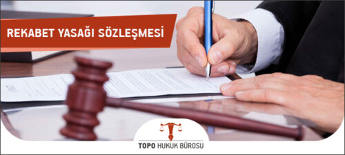 rekabet yasagi sozlesmesi